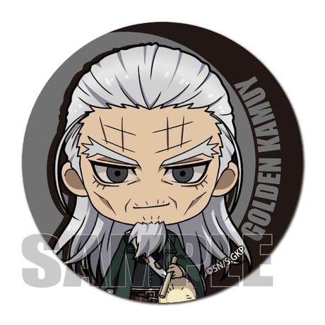 缶バッジ 楽器ver. ゴールデンカムイ／土方 歳三