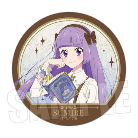 トレーディング缶バッジ アイカツ！ 10th STORY ～未来へのSTARWAY～/アンティークver.