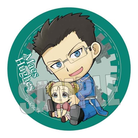 トレーディング缶バッジ 鋼の錬金術師/ぎゅぎゅっと