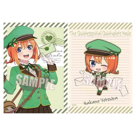 らくピタポスター 映画 五等分の花嫁/中野 四葉 恋文郵便屋ver.