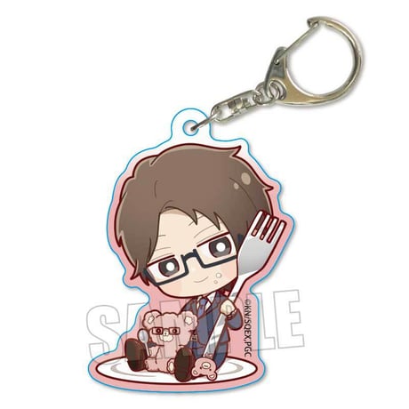 ごちきゃらアクリルキーホルダー クールドジ男子/三間 貴之(フォーク)