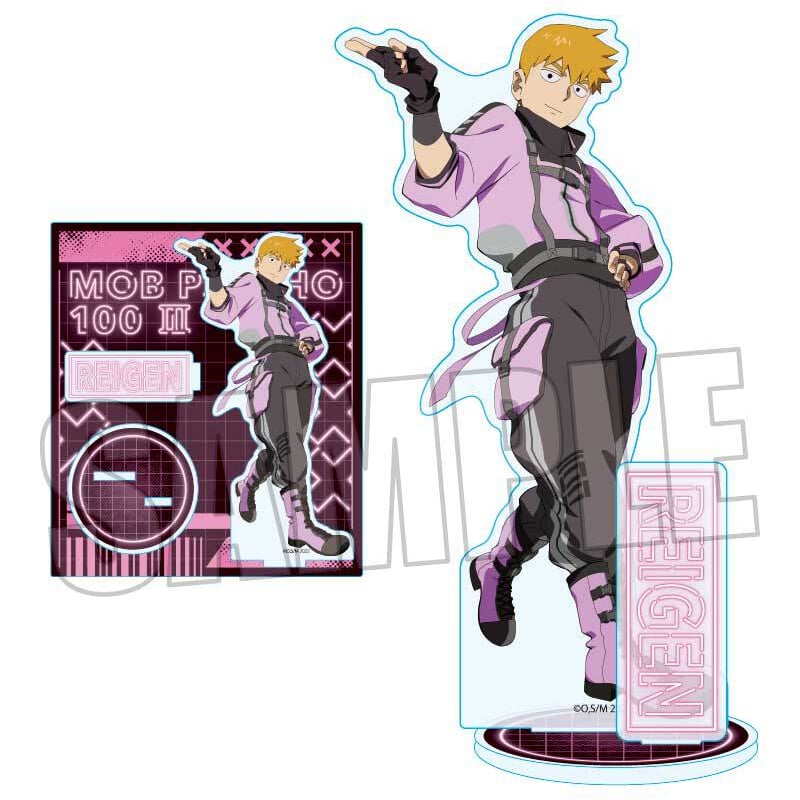 アクリルスタンド モブサイコ100 Ⅲ/霊幻 新隆 サイバーパンクver