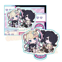 ぎゅぎゅっとミニスタンド アニメ「NEEDY GIRL OVERDOSE」/超てんちゃん&あめちゃん