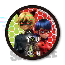 ミラキュラス 缶バッジ ボールペン アクリルバッジ 7点セット 新品未開封 缶バッジ ミラキュラス レディバグ&シャノワール 05 公式イラスト (Can