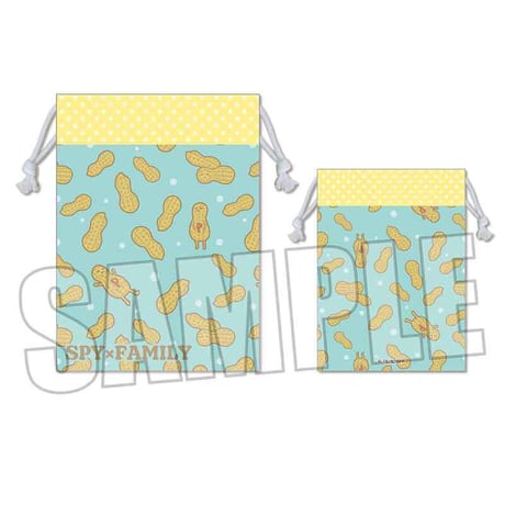 巾着 SPY×FAMILY/ピーナッツ