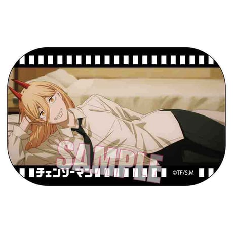メモリーズスクエア缶バッジ part2 チェンソーマン/パワーH