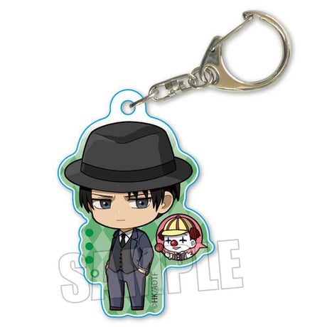 〈再販〉ぷちめもっ！アクリルキーホルダー 進撃の巨人/リヴァイ