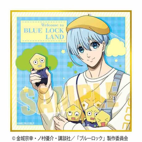 ミニ色紙 ブルーロック/氷織 羊(Welcome to BLUE LOCK LAND★)