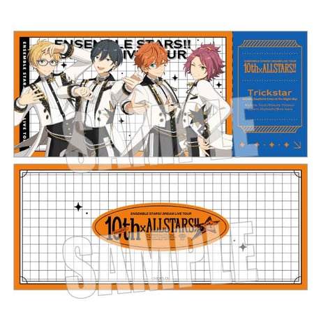 『あんさんぶるスターズ！！DREAM LIVE Tour 10th 𝄪ALLSTARS!!』× JOYSOUND チケット風クリアカード