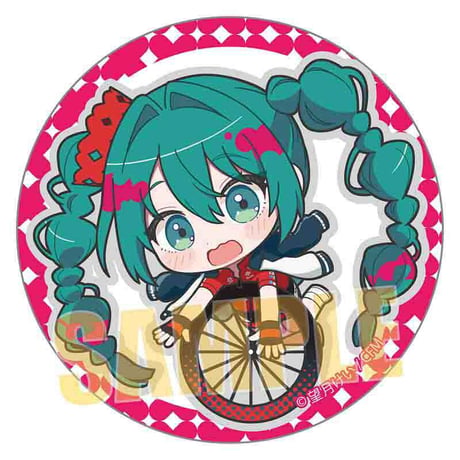 トレーディング缶バッジ レーシングミク 2025