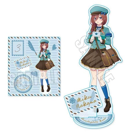 アクリルスタンド 映画 五等分の花嫁/中野 三玖 恋文郵便屋ver.