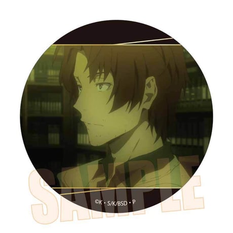 メモリーズ缶バッジ (黒の時代) 文豪ストレイドッグス/織田 作之助A