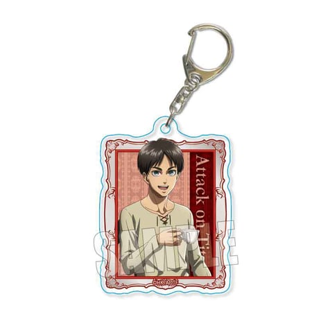 トレーディングアクリルキーホルダー 進撃の巨人/ティーブレイクver.