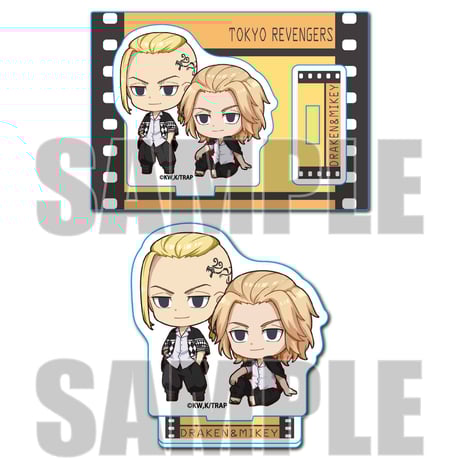 〈再販〉ぷちめもっ！ミニスタンド 東京リベンジャーズ/ドラケン&マイキー