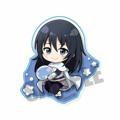 <再販>ぷかっしゅアクリルバッジ転生したらスライムだった件/シズ_ABPT-02