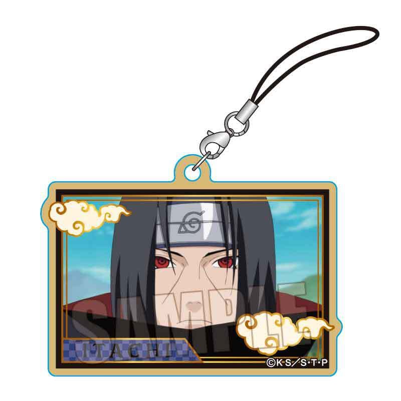 NARUTO j-world 絆 木札ストラップ 木札ストラップ NARUTO-ナルト- 疾風伝/うちはイタチ | ベルハウスショップ