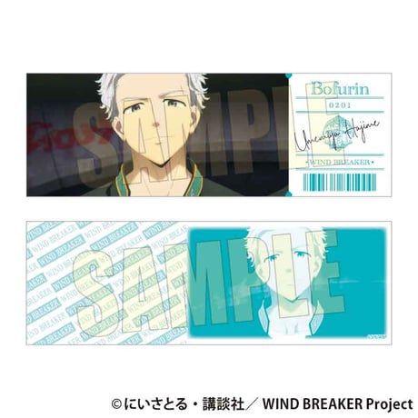 トレーディングチケット風カード WIND BREAKER