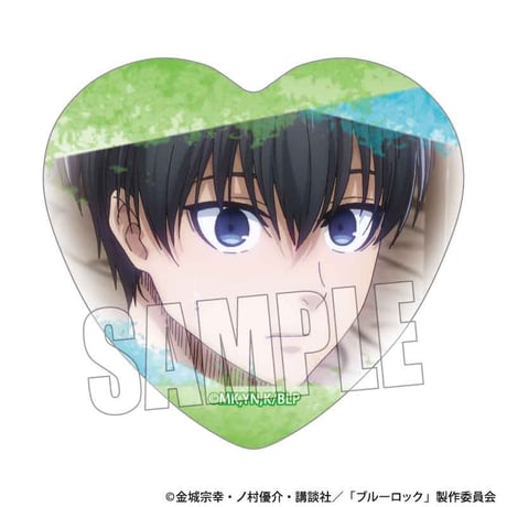 メモリーズハート缶バッジ 劇場版ブルーロック -EPISODE 凪-/潔 世一