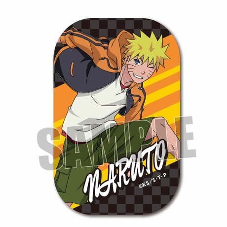 トレーディングスクエア缶バッジ スケーターver. NARUTO-ナルト- 疾風伝