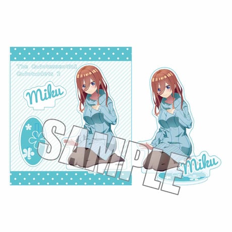 <再販>アクリルスタンド 五等分の花嫁∬/中野 三玖 ひざまくらver.