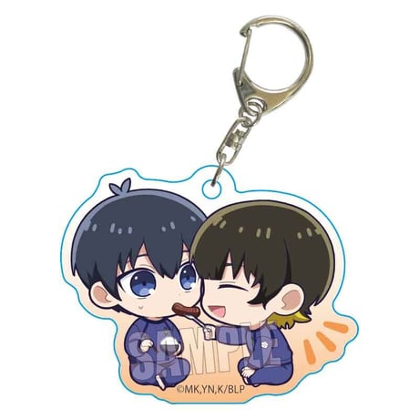 ぷちめもっ！アクリルキーホルダー ブルーロック/潔&蜂楽