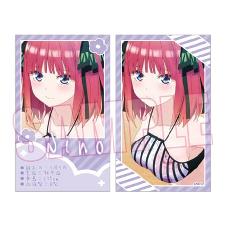 コレクションカード 五等分の花嫁∽
