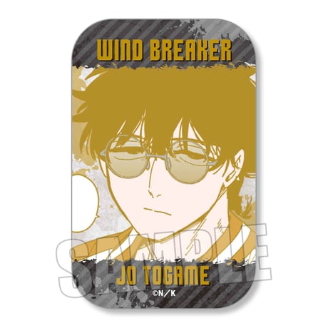 トレーディングスクエア缶バッジ WIND BREAKER