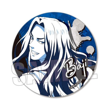 ビジュアル缶バッジ 東京リベンジャーズ/場地 圭介(たすき)