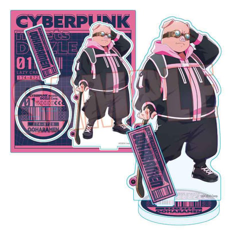 アクリルスタンド ドズル社/おおはらMEN(CYBERPUNK meets DOZLE Cor
