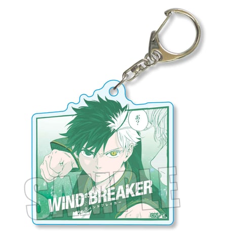 トレーディングメモリーズキーホルダー WIND BREAKER