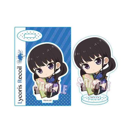 〈再販〉ぎゅぎゅっとミニスタンド リコリス・リコイル/井ノ上 たきな(喫茶リコリコ)