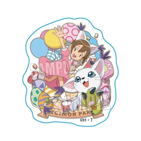 トレーディングステッカー デジモンアドベンチャー/DIGIMON PARK