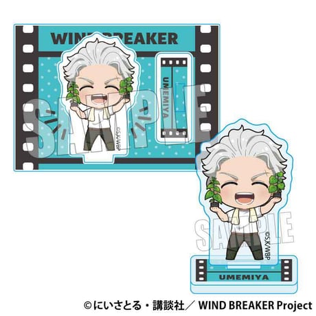 ぷちめもっ！ミニスタンド WIND BREAKER/梅宮 一
