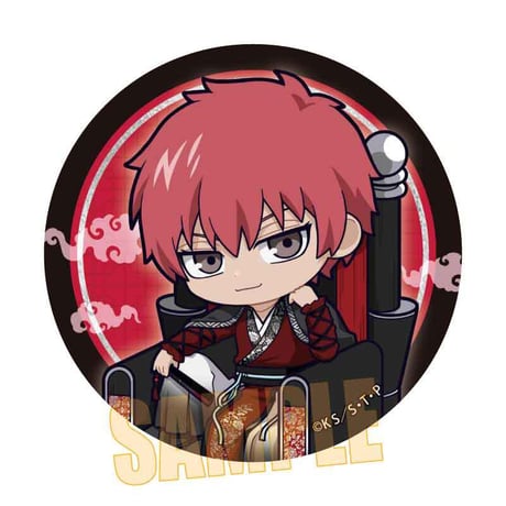 缶バッジ NARUTO-ナルト- 疾風伝/サソリ 玉座ver.