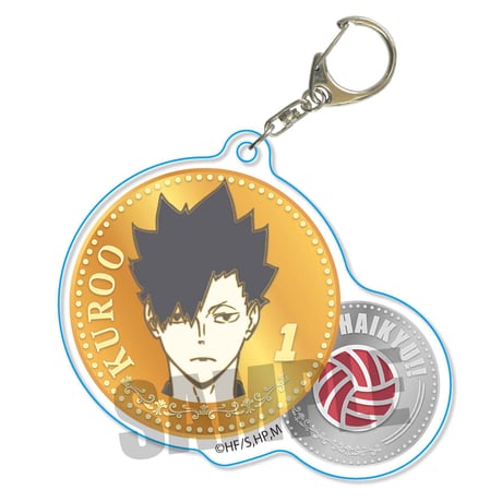 きゃらメダルアクリルキーホルダー ハイキュー!! TO THE TOP/黒尾 鉄朗