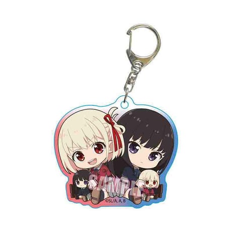 〈再販〉ぎゅぎゅっとアクリルキーホルダー リコリス・リコイル/千束&たきな