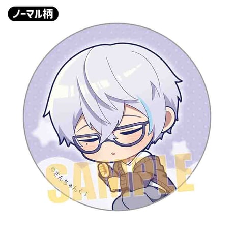 トレーディング缶バッジ さんちゃんく！/りらっくすver.