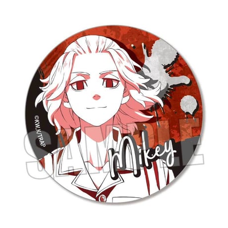 ビジュアル缶バッジ 東京リベンジャーズ/佐野 万次郎(たすき)