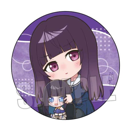 トレーディング缶バッジ 夜のクラゲは泳げない/ぎゅぎゅっと