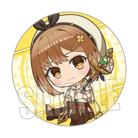 トレーディング缶バッジ アニメ『ライザのアトリエ ～常闇の女王と秘密の隠れ家～』/ぎゅぎゅっと