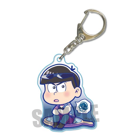 なやむんアクリルキーホルダーおそ松さん/カラ松_AKOQ-02