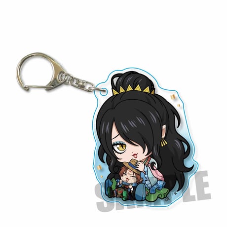 ぎゅぎゅっとアクリルキーホルダー　鬼灯の冷徹/妲己