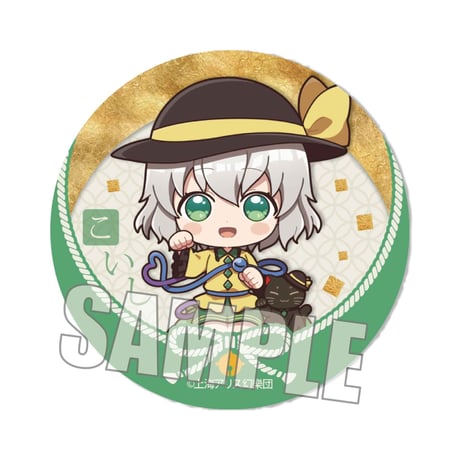トレーディング缶バッジ 東方Project/まねきねこ
