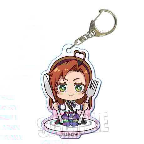 ごちきゃらアクリルキーホルダー 吸血鬼すぐ死ぬ/ヒナイチ