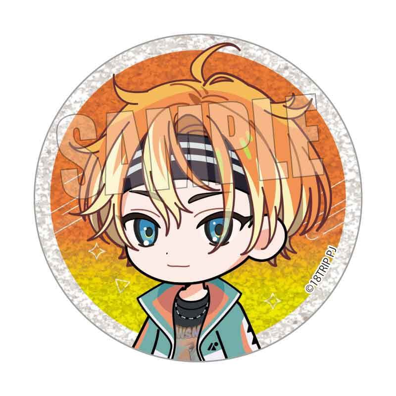 トレーディンググリッター缶バッジ Part1 18TRIP/朝班・昼班 | ベル