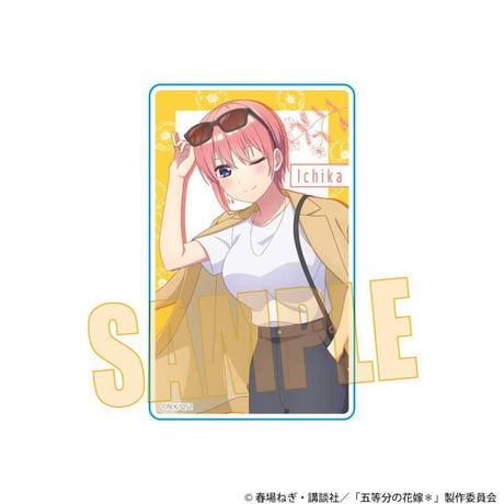 トレーディングアクリルカード 五等分の花嫁＊/5年後も五つ子はずっといっしょver.