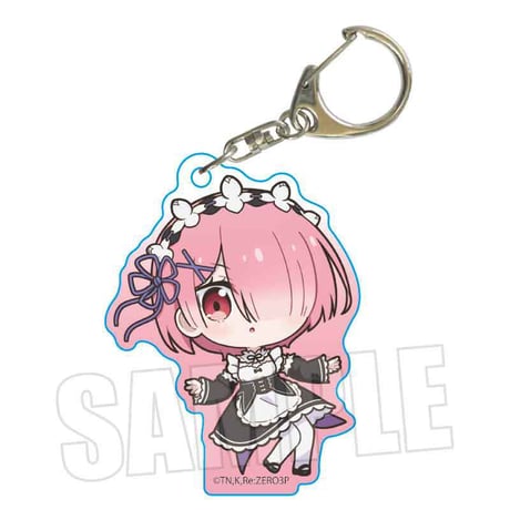 ぷかっしゅアクリルキーホルダー 3rd season ver. Re:ゼロから始める異世界生活/ラム(メイド)