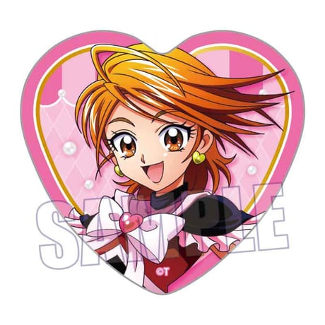 トレーディングハート缶バッジ ふたりはプリキュアMax Heart/Action ver.