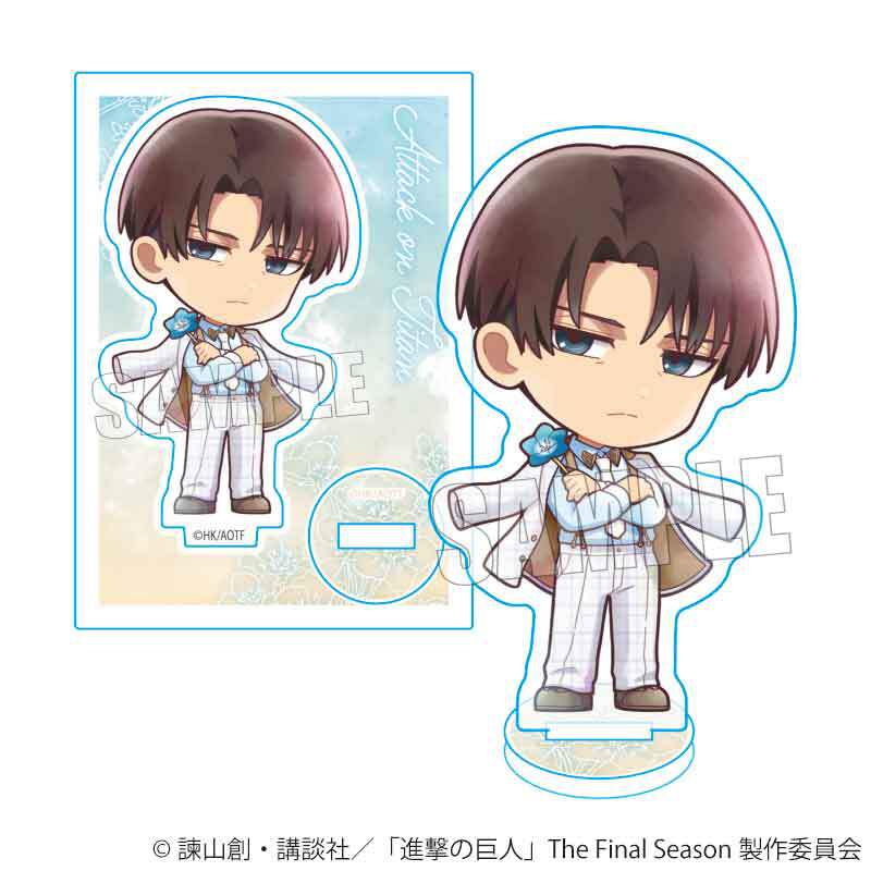 ミニスタンド TVアニメ『進撃の巨人』The Final Season/リヴァイ(Nemoph