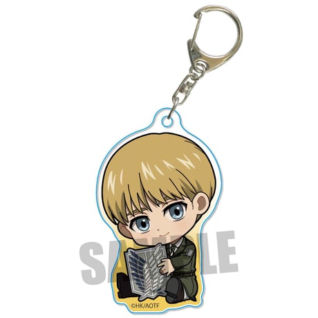 <再販>ぎゅぎゅっとアクリルキーホルダー 進撃の巨人/アルミン・アルレルト